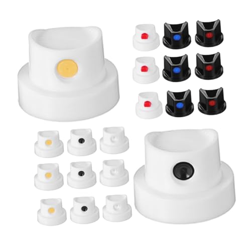 OSALADI 26 Stück Teiliges Spray Paint Nozzle Caps Langlebige Kunststoff Sprühdüsen Präzise Farbabgabe für Graffiti Auto Reparatur und Heimwerkerprojekte Kompatibel Einfach Verstellbar OSALADI 26 Stück Teiliges Spray Paint Nozzle Caps Langlebige Kunststoff Sprühdüsen Präzise Farbabgabe für Graffiti Auto Reparatur und Heimwerkerprojekte Kompatibel Einfach Verstellbar von OSALADI