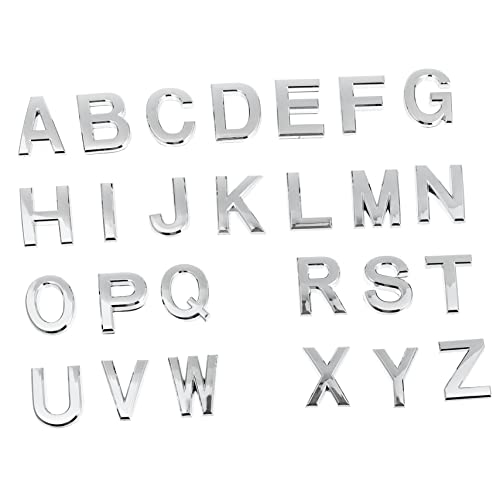 OSALADI 26Stücke Selbstklebende Alphabet Aufkleber für Tür und Briefkastenbeschriftungen Rostbeständig Installieren Moderne Buchstaben für OSALADI 26Stücke Selbstklebende Alphabet Aufkleber für Tür und Briefkastenbeschriftungen Rostbeständig Installieren Moderne Buchstaben für von OSALADI