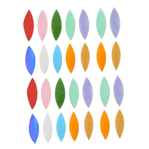 OSALADI 28 Stück Teiliges Mosaikset Blattform Bunte Diy Bastelsteine für Kunsthandwerk und Wohndekoration für Mosaikprojekte Fotorahmen Blumentöpfe und Kreative Mustergestaltung OSALADI 28 Stück Teiliges Mosaikset Blattform Bunte Diy Bastelsteine für Kunsthandwerk und Wohndekoration für Mosaikprojekte Fotorahmen Blumentöpfe und Kreative Mustergestaltung von OSALADI