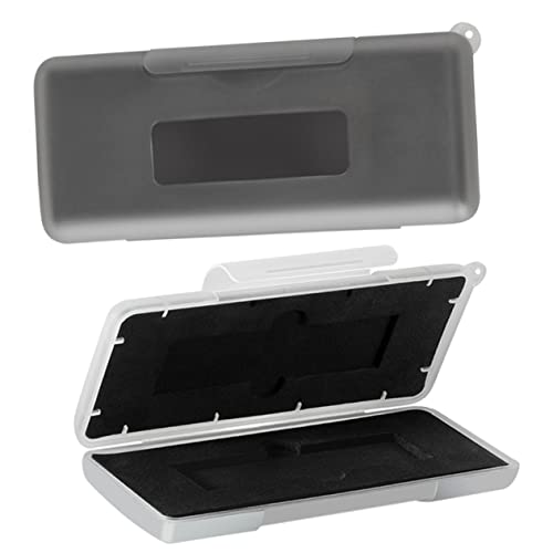 OSALADI 2St Festplattenschutzbox festplattentasche Festplatte Tasche Festplatten-Aufbewahrungskoffer festplattentragetasche Chassis HDD-Gehäuse SSD-Box Zubehör m2 Harter Fall Plastik von OSALADI