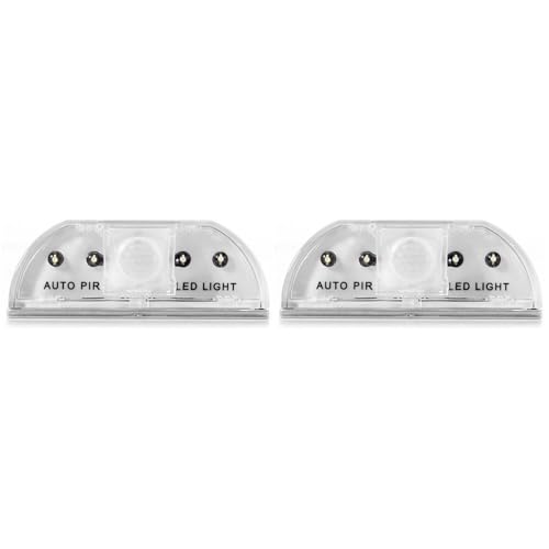OSALADI 2St Türschloss intelligent Autoschlüssel -LEDs kleines Nachtlicht Schlüssellochlampe Türschlüssellicht Lichtsensorlampe Türschloss-Induktionslampe Kabinett Licht von OSALADI