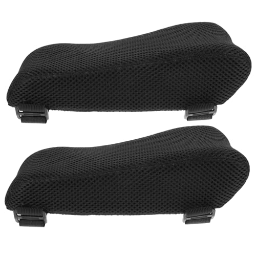 OSALADI 2stücke Schwamm Armlehnenkissen Für Bürostühle Wiederverwendbare Armlehnenbezüge Passend Für Schreibtischstühle Gaming-stühle Und Rollstühle Mit Reißverschluss Für OSALADI 2stücke Schwamm Armlehnenkissen Für Bürostühle Wiederverwendbare Armlehnenbezüge Passend Für Schreibtischstühle Gaming-stühle Und Rollstühle Mit Reißverschluss Für von OSALADI