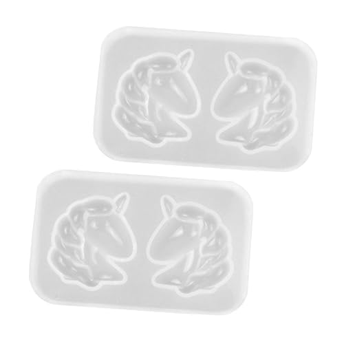 OSALADI 2Stücke Einhorn Silikonform für Kreative Desktop Ornamente Hochwertige Epoxidharz Gießform Leicht zu Reinigen und Wiederverwendbar für DIY Projekte OSALADI 2Stücke Einhorn Silikonform für Kreative Desktop Ornamente Hochwertige Epoxidharz Gießform Leicht zu Reinigen und Wiederverwendbar für DIY Projekte von OSALADI