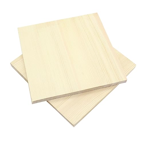OSALADI 2stücke Holzquadrate Aus Ausschnittbrett Für Heimdekoration DIY-Brett Arbeitstisch Holzbrett Für Skulptur OSALADI 2stücke Holzquadrate Aus Ausschnittbrett Für Heimdekoration DIY-Brett Arbeitstisch Holzbrett Für Skulptur von OSALADI