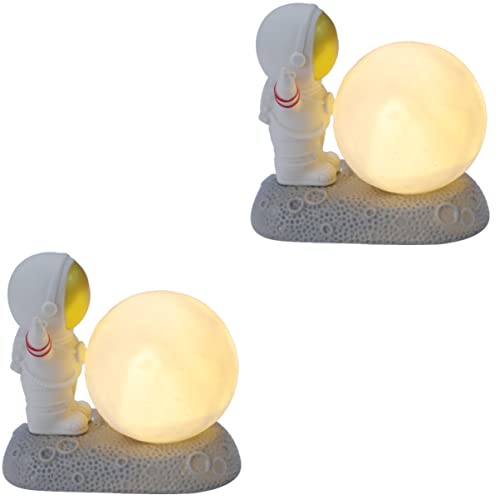OSALADI 2 Stücke Nachtlicht Kinderzimmer Nacht Astronaut Mond Lampe Sichere Stabile Basis Für Kinder OSALADI 2 Stücke Nachtlicht Kinderzimmer Nacht Astronaut Mond Lampe Sichere Stabile Basis Für Kinder von OSALADI