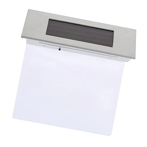 OSALADI 2st Solarlichttafel Adresse Hausnummer Zeichen Solarbetriebene Hausnummern Geführte Schilder Geführtes Türnummernschild Scheinen Abs Technische Kunststoffe Zahl Leuchtet von OSALADI