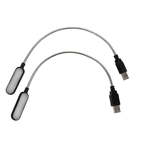 OSALADI 2stücke Leselampe Für Laptop Computer Mit Usb Steckdose Tragbare Lampe Praktische Leselampe Für Zuhause Büro Camping Und Mehr von OSALADI