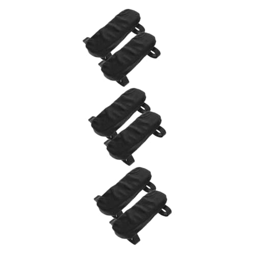 OSALADI 3 Paar Stuhl Armpolster Gepolsterte Armlehnenkissen Stuhlpolster Schaumstoff Ellenbogen Armlehne Sesselstützen Bauchmuskeln Schwarz OSALADI 3 Paar Stuhl Armpolster Gepolsterte Armlehnenkissen Stuhlpolster Schaumstoff Ellenbogen Armlehne Sesselstützen Bauchmuskeln Schwarz von OSALADI