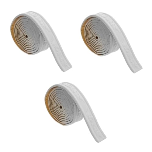 OSALADI 3rollen Selbstklebende Tapetenbordüre Wandverkleidung Schaumstoffsockelleiste Dekorative Kante Für Wand Und Decke Einfach Anzubringen Langlebig Und Abnehmbar von OSALADI