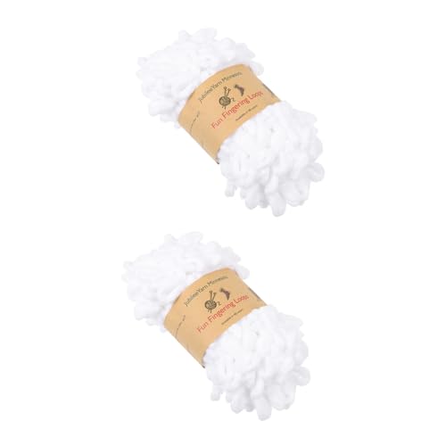 OSALADI 3 Rollen Strickwolle Selbstgemacht Häkelgarn Für Handarbeit Polyesterwolle Handgestricktes Pullovergarn Für Kreative Projekte von OSALADI