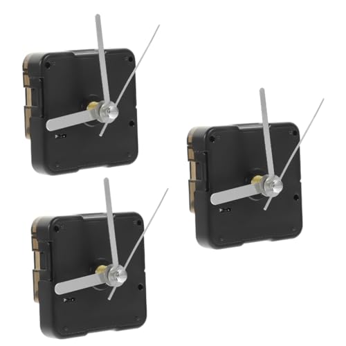 OSALADI 3 Sätze DIY leises Wanduhrwerk Retro Uhrzeiger Jubiläum Pendeluhr Wanduhr Mechanismus DIY Tischuhr Mechanismus tischdeko Werkzeug Uhrwerk-Ersatzsatz Uhrwerk zum Austausch Plastik OSALADI 3 Sätze DIY leises Wanduhrwerk Retro Uhrzeiger Jubiläum Pendeluhr Wanduhr Mechanismus DIY Tischuhr Mechanismus tischdeko Werkzeug Uhrwerk-Ersatzsatz Uhrwerk zum Austausch Plastik von OSALADI