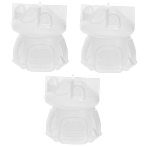 OSALADI 3 Sätze Kristallkleber -pilzform Plattengussform Tabletts Tablettform Selber Machen Schalengussform Backen Schalenformen Aus Silikon Silikonform Zum Gießen Plattenform Kieselgel von OSALADI