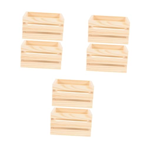 OSALADI 3 Sätze Miniatur Puppenhaus Körbchen Aus Holz Robuste Miniatur Holzkisten Für Vielseitige Aufbewahrung Detaillierte Handwerkskunst Geeignet Für Mini Supermarkt Und 2 Stück * 3 OSALADI 3 Sätze Miniatur Puppenhaus Körbchen Aus Holz Robuste Miniatur Holzkisten Für Vielseitige Aufbewahrung Detaillierte Handwerkskunst Geeignet Für Mini Supermarkt Und 2 Stück * 3 von OSALADI