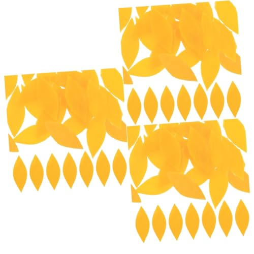 OSALADI 3 Sätze Petal Leaves Mosaikglasstücke Diy Bastelmaterial für Farbenfrohe Kunstprojekte Hohe für Töpfe und Dekorationen OSALADI 3 Sätze Petal Leaves Mosaikglasstücke Diy Bastelmaterial für Farbenfrohe Kunstprojekte Hohe für Töpfe und Dekorationen von OSALADI