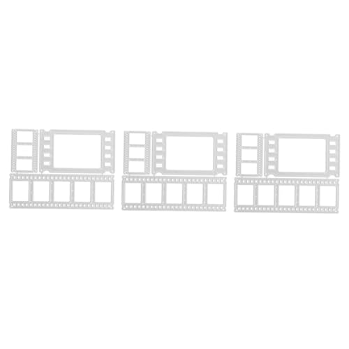 OSALADI 3 Sätze Präge messer form sterben Schnitt stirbt Kartenschablonen Cutter Papier Stanzformen kleine Stanzform Stanzteile aus Metall Party-Stanzformen Rostfreier Stahl Silber von OSALADI