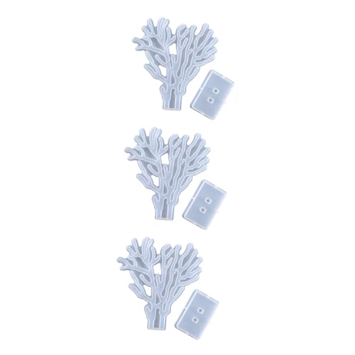 OSALADI 3 Sätze Schimmel Untersetzer Formen schreibtisch dekoration قوالب معمول بلاستيك models Korallenform silikongießform umgekehrte Form Silikon sterben einfache DIY-Form Kieselgel Weiß OSALADI 3 Sätze Schimmel Untersetzer Formen schreibtisch dekoration قوالب معمول بلاستيك models Korallenform silikongießform umgekehrte Form Silikon sterben einfache DIY-Form Kieselgel Weiß von OSALADI