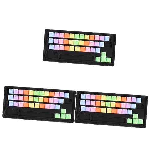 OSALADI 3 Sätze Tastenkappen Aus Pbt-Material Für Computertastaturen Ersatz-tastenkappen-Kits Schicke Tastatur-tastenkappen Reichhaltige Textur Robuste Abnutzung OSALADI 3 Sätze Tastenkappen Aus Pbt-Material Für Computertastaturen Ersatz-tastenkappen-Kits Schicke Tastatur-tastenkappen Reichhaltige Textur Robuste Abnutzung von OSALADI
