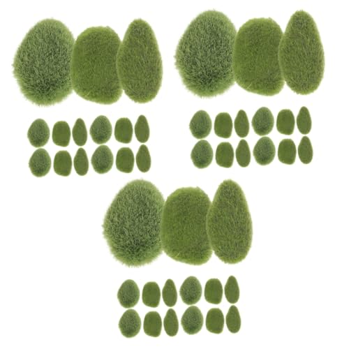 OSALADI 3 Sätze Teiliges Künstlicher Moossteine Simulierte Moosfelsen Für Garten Aquarium Und Bonsai Dekoration Realistische Für Terrarien 15 Stücke * 3 OSALADI 3 Sätze Teiliges Künstlicher Moossteine Simulierte Moosfelsen Für Garten Aquarium Und Bonsai Dekoration Realistische Für Terrarien 15 Stücke * 3 von OSALADI