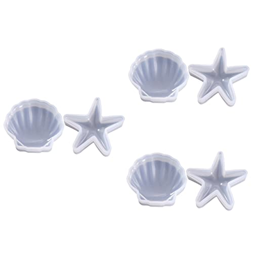 OSALADI 3 Sätze Teiliges Silikonform Meerestier Motive Seestern Für Diy Bastelprojekte Hitzebeständig Und Leicht Zu Reinigen 2 Stück * 3 OSALADI 3 Sätze Teiliges Silikonform Meerestier Motive Seestern Für Diy Bastelprojekte Hitzebeständig Und Leicht Zu Reinigen 2 Stück * 3 von OSALADI