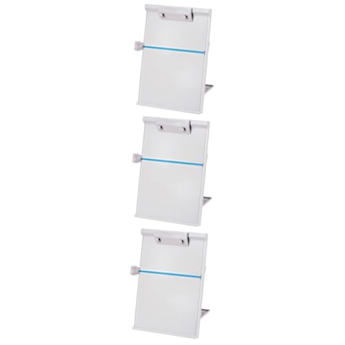 OSALADI 3 Stck. Verstellbarer Buchständer aus Stabiler Leseständer für Bücher Noten und Dokumente Multifunktionaler Zettelhalter für Schreibtisch Lesen Kochen und Schreiben Ergonomisch OSALADI 3 Stck. Verstellbarer Buchständer aus Stabiler Leseständer für Bücher Noten und Dokumente Multifunktionaler Zettelhalter für Schreibtisch Lesen Kochen und Schreiben Ergonomisch von OSALADI
