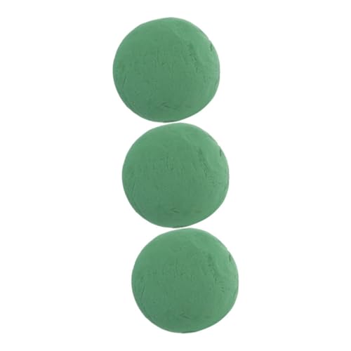 OSALADI 3 Stück Blumensteckschaum Kugeln für Frische Blumenarrangements Saugfähige DIY Foam Bälle zur Verlängerung der Haltbarkeit für Hochzeiten und Partys von OSALADI