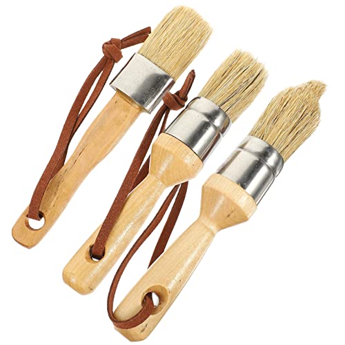 OSALADI 3 Stück Multi Funktion Malerpinsel Aus Holzgriff Ergonomische Pinsel Für Kunst Möbel Und Selbstgemacht Projekte Runder Und Flacher Pinsel Mit Naturborsten Wiederverwendbare OSALADI 3 Stück Multi Funktion Malerpinsel Aus Holzgriff Ergonomische Pinsel Für Kunst Möbel Und Selbstgemacht Projekte Runder Und Flacher Pinsel Mit Naturborsten Wiederverwendbare von OSALADI