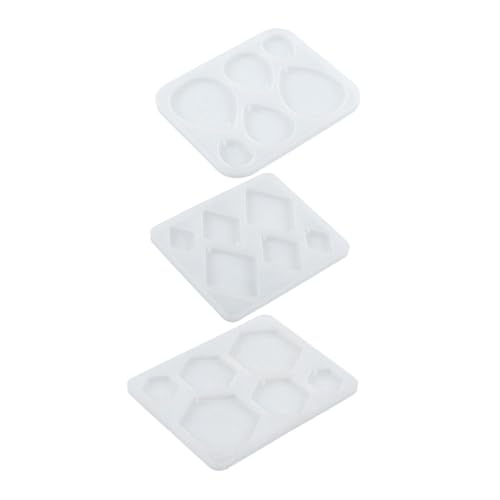 OSALADI 3 Stück Schmuckkleber Tropfende Form Epoxidharz -schmuckformen Harzohrringform Harzkettenform Silikonohrringharzform Ohrringform Aus Silikon Ohrringe Silikonform Weiß Kieselgel OSALADI 3 Stück Schmuckkleber Tropfende Form Epoxidharz -schmuckformen Harzohrringform Harzkettenform Silikonohrringharzform Ohrringform Aus Silikon Ohrringe Silikonform Weiß Kieselgel von OSALADI