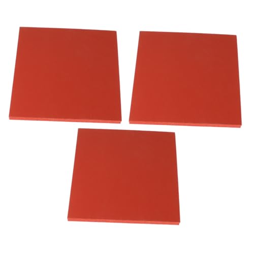 OSALADI 3 Stück Silikon Hitzepresse Matte Hitzebeständige Transfer Matte für Kreative Projekte Vibrationsdämpfend und Langlebig für Optimale Druckergebnisse OSALADI 3 Stück Silikon Hitzepresse Matte Hitzebeständige Transfer Matte für Kreative Projekte Vibrationsdämpfend und Langlebig für Optimale Druckergebnisse von OSALADI