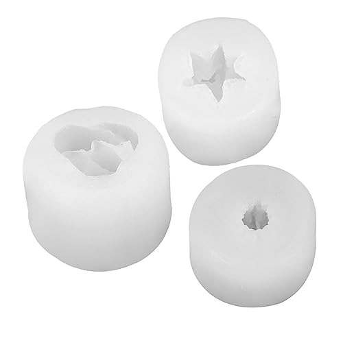 OSALADI 3 Stück Silikonform DIY Seifenform Handgemachte Seifenform Kessel wok Simulation von Sukkulentenformen Eiswürfelform doppelt DIY -Versorgung Duftkerzenform Kieselgel Transparent von OSALADI