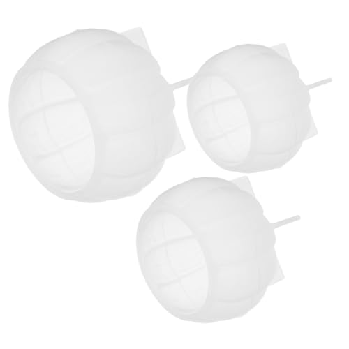 OSALADI 3 Stück Silikonform Halloween Kürbis Verschiedene Leicht Entnehmbar Kristallharz Sandoberfläche DIY Kerzen Seifen Gießformen für Dekorative Kürbisfiguren und Bastelprojekte OSALADI 3 Stück Silikonform Halloween Kürbis Verschiedene Leicht Entnehmbar Kristallharz Sandoberfläche DIY Kerzen Seifen Gießformen für Dekorative Kürbisfiguren und Bastelprojekte von OSALADI