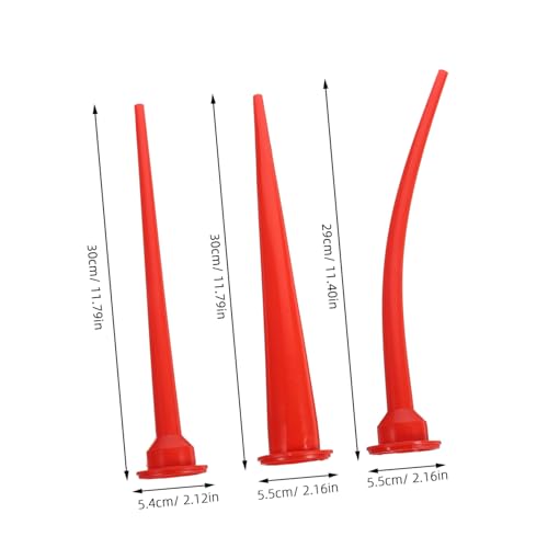 OSALADI 3 Stück Teiliges Dichtstoff applikator Extra Langen Weichen Gummidüsen Präzise Abdichtungswerkzeuge für Nahtloses Finish Langlebig und Verformungsbeständig Caulk Finishing Kit OSALADI 3 Stück Teiliges Dichtstoff applikator Extra Langen Weichen Gummidüsen Präzise Abdichtungswerkzeuge für Nahtloses Finish Langlebig und Verformungsbeständig Caulk Finishing Kit von OSALADI