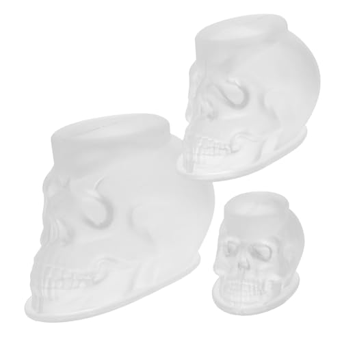 OSALADI 3 Stück Teiliges Silikon für DIY Duftkerzen Gießen Kerzenform Halloween Schädel Silikonform Wiederverwendbar Einfach zu Entformen Geeignet für Wachs und Aromatherapie OSALADI 3 Stück Teiliges Silikon für DIY Duftkerzen Gießen Kerzenform Halloween Schädel Silikonform Wiederverwendbar Einfach zu Entformen Geeignet für Wachs und Aromatherapie von OSALADI