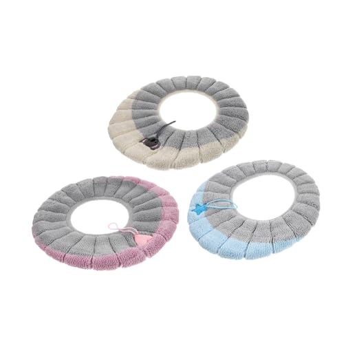 OSALADI 3 Stück Toilettenpads Ferrule Form Matten Universal- Extra Bad Klein Sitz Gepolstert Kissen Toilettenauflagen Waschbare Toilettenauflage Toilettenmatte Toilettenzubehör Polyester OSALADI 3 Stück Toilettenpads Ferrule Form Matten Universal- Extra Bad Klein Sitz Gepolstert Kissen Toilettenauflagen Waschbare Toilettenauflage Toilettenmatte Toilettenzubehör Polyester von OSALADI