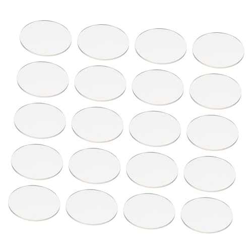 OSALADI 30 Stück Teiliges Transparente Runde Acrylscheiben Dicke Klare Acrylplatten zum Basteln Malen DIY Handwerk Dekoration Robuste Organische Gläser OSALADI 30 Stück Teiliges Transparente Runde Acrylscheiben Dicke Klare Acrylplatten zum Basteln Malen DIY Handwerk Dekoration Robuste Organische Gläser von OSALADI
