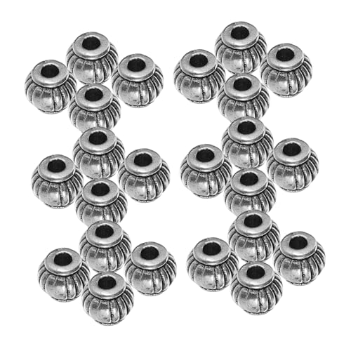 OSALADI 300 Stück Schmuckzubehör Kürbisperlen Abstandsperlen Zum Basteln Lose Perlen DIY Abstandsperlen Lose Schmuck Abstandshalter Kürbisform Perlen Legierung OSALADI 300 Stück Schmuckzubehör Kürbisperlen Abstandsperlen Zum Basteln Lose Perlen DIY Abstandsperlen Lose Schmuck Abstandshalter Kürbisform Perlen Legierung von OSALADI