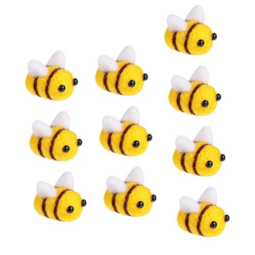 OSALADI 30stücke Bienenzubehör Wollfilz Bienen Für Bastelarbeiten Party Dekoration Bienen Zum Selbermachen Aus Filz Für Kinderkostüm Mottoparty OSALADI 30stücke Bienenzubehör Wollfilz Bienen Für Bastelarbeiten Party Dekoration Bienen Zum Selbermachen Aus Filz Für Kinderkostüm Mottoparty von OSALADI