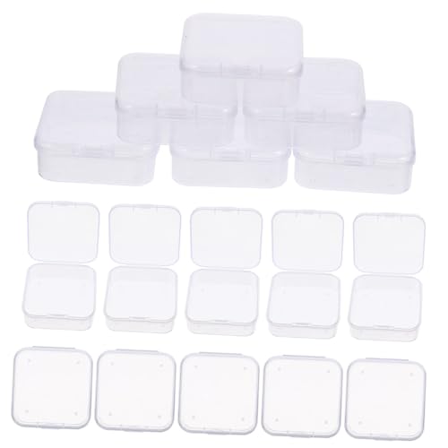 OSALADI 30stücke Transparente Aufbewahrungsboxen Mit Deckel Mini Schmuckboxen Für Perlen Bastelbedarf Münzen Und Zubehör Ordentlich Und Luftdicht OSALADI 30stücke Transparente Aufbewahrungsboxen Mit Deckel Mini Schmuckboxen Für Perlen Bastelbedarf Münzen Und Zubehör Ordentlich Und Luftdicht von OSALADI
