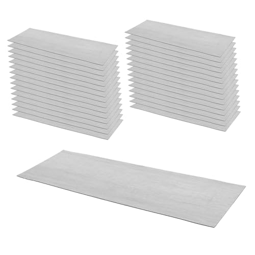 OSALADI 32 Stück Teiliges Peel And Stick Bodenfliesen Selbstklebend Wasserfest Kratzfest PVC Holzmaserung Design Einfach zu Verlegen für Küche Bad Schlafzimmer und Flur von OSALADI