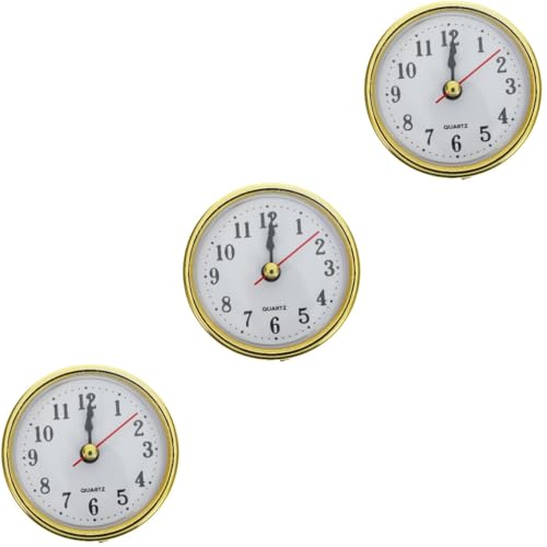 OSALADI 3St Eingebetteter Uhrkopf Einsetzbare Uhr Uhreinsatz Uhren römische Uhr rund um die Uhr Retro Flip-Uhr runder Uhrkopfeinsatz Uhrkopf mit Uhrwerk DIY Uhrkopfeinsatz Quarzuhr Plastik OSALADI 3St Eingebetteter Uhrkopf Einsetzbare Uhr Uhreinsatz Uhren römische Uhr rund um die Uhr Retro Flip-Uhr runder Uhrkopfeinsatz Uhrkopf mit Uhrwerk DIY Uhrkopfeinsatz Quarzuhr Plastik von OSALADI