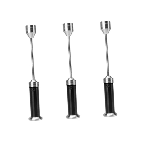 OSALADI 3St Flexible Nackenlampe Wachstumslichtlampe wiederaufladbare Taschenlampe wiederaufladbare Wachstumslampe Grill im Freien Flexible LED-Taschenlampe flexible Taschenlampe Black von OSALADI