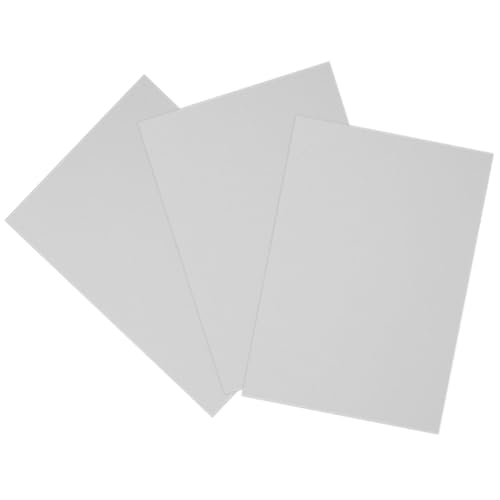 OSALADI 3 Stück Sublimationsrohlinge Aluminium für Foto Druck Blanke Metallplatten Selbstgemacht Ornamente für Heimdekoration Partybedarf Verarbeitung von OSALADI