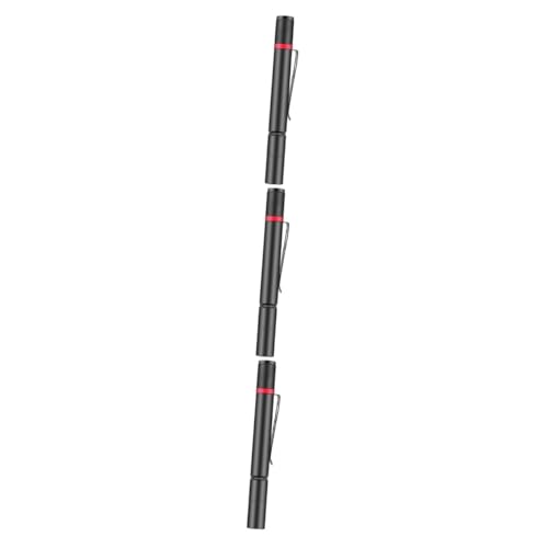 OSALADI 3stücke Mini Taschenlampe Wasserdichtes Stiftlicht Mit Clip Tragbare Handlampe Für Outdoor-aktivitäten Camping Wandern Und Notfälle Ohne Batterie von OSALADI