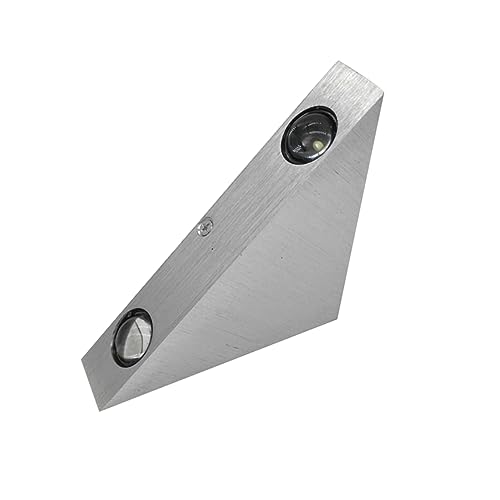 OSALADI 3w Moderne Dreieck Led Wandleuchte Aluminium Wandlampe Für Schlafzimmer Badezimmer Flur Hintergrund Wandleuchter Warmes Licht von OSALADI