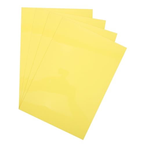 OSALADI 4 Blätter DIY Wärmeschrumpffolie Farbiges Zuschneidbares Schrumpfmaterial für Handgemachte Kunstwerke und Dekorationen für Bastelprojekte OSALADI 4 Blätter DIY Wärmeschrumpffolie Farbiges Zuschneidbares Schrumpfmaterial für Handgemachte Kunstwerke und Dekorationen für Bastelprojekte von OSALADI