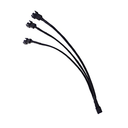 OSALADI 4-poliges Lüfter-splitter-pwm-adapterkabel 3 Lüfter Verlängerungskabel Für Computergehäuse Schwarze Mainboard-cpu-stromkabel Anschlüsse OSALADI 4-poliges Lüfter-splitter-pwm-adapterkabel 3 Lüfter Verlängerungskabel Für Computergehäuse Schwarze Mainboard-cpu-stromkabel Anschlüsse von OSALADI