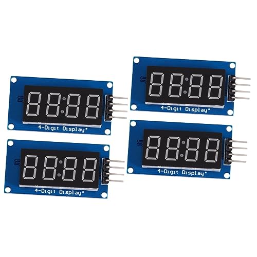 OSALADI 2sets Digital Tube Clock Display Modul 4 Segment Drive I2c Bus Für Küchengeräte 2 Stücke * 2 OSALADI 2sets Digital Tube Clock Display Modul 4 Segment Drive I2c Bus Für Küchengeräte 2 Stücke * 2 von OSALADI