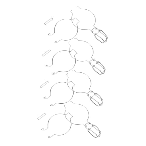 OSALADI 4 Stück Einmachglas Clips Drahtverschlüsse für Weithals Glasbehälter Effiziente Versiegelung für Küchenlagerung Langlebige und Benutzerfreundliche Klammern OSALADI 4 Stück Einmachglas Clips Drahtverschlüsse für Weithals Glasbehälter Effiziente Versiegelung für Küchenlagerung Langlebige und Benutzerfreundliche Klammern von OSALADI