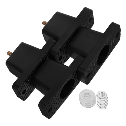 OSALADI 4stücke Gummistopper Für Klimaanlagen Isolation Pads Zur Geräuschreduzierung Und Stoßdämpfung Schwarze Gummimatten Für Waschmaschinen Und Kühlschränke von OSALADI