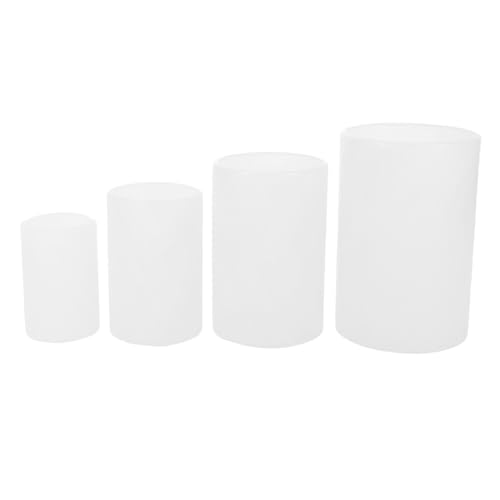 OSALADI 4 Stück Kerzenform Silikonform für Harzzylinder Zylinderform aus Silikon Kerze Handwerk Form Zylindrische Silikonform Zylinder Harz Schimmelpilz machen Kieselgel Weiß OSALADI 4 Stück Kerzenform Silikonform für Harzzylinder Zylinderform aus Silikon Kerze Handwerk Form Zylindrische Silikonform Zylinder Harz Schimmelpilz machen Kieselgel Weiß von OSALADI