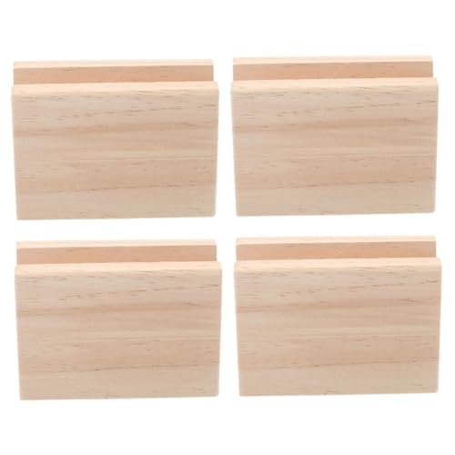 OSALADI Optimize Space 4 Stück Holz-bettbeinerhöhungen Für Couch Sofa Schreibtisch Tisch Stuhl von OSALADI